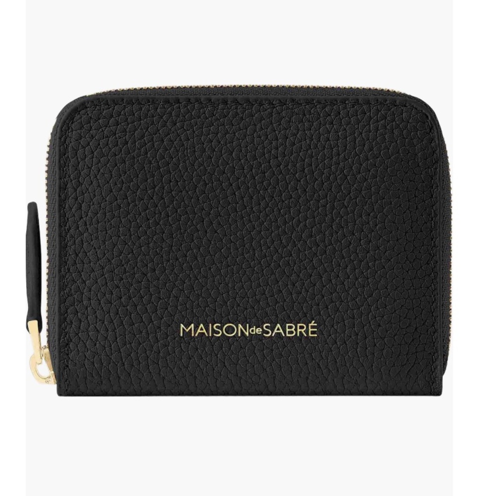 Small Leather Zipped Wallet